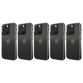5x Cygnett EcoShield Case for Apple iPhone 15 Pro in Clear (Bulk Pack)