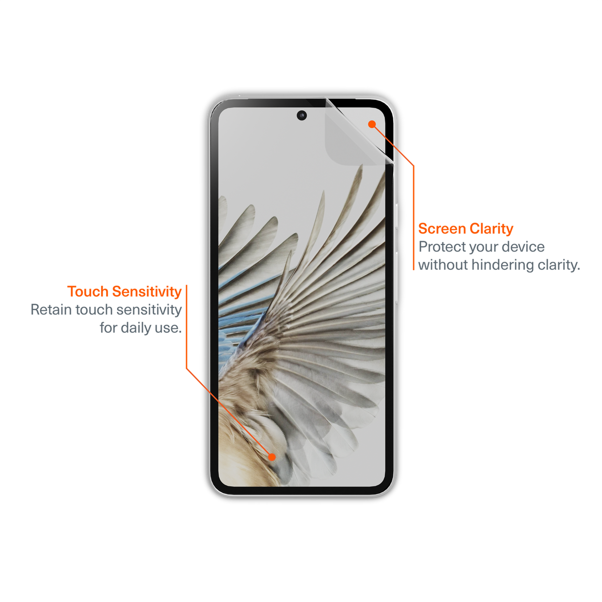 Cygnett OpticShield Tempered Glass Screen Protector for Google Pixel 8