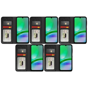 5x Cygnett UrbanWallet Phone Case for Samsung Galaxy A15 5G Bulk Pack - Black (Card Slots)