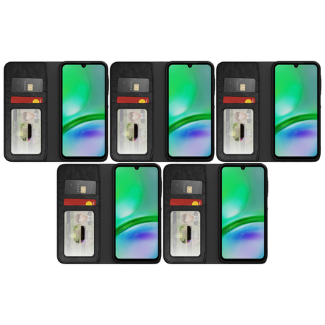 5x Cygnett UrbanWallet Phone Case for Samsung Galaxy A15 5G Bulk Pack - Black (Card Slots)