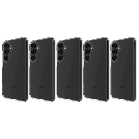 5x Cygnett AeroShield Protective Case for Samsung Galaxy S24 Mobile Phones (Bulk Pack)