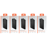 5x Cygnett UrbanWallet Case for Samsung Galaxy A25 Bulk Pack - Black (Card Slots Stand)
