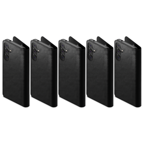 5x Cygnett UrbanWallet Wallet Flip Case for Samsung Galaxy S24 FE in Black (Bulk Pack)