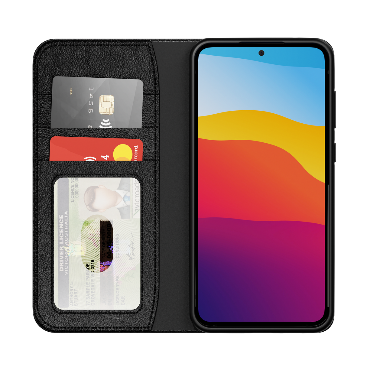 Cygnett UrbanWallet Wallet Flip Case for Samsung Galaxy S24 FE in Black