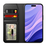 Cygnett UrbanWallet Wallet Flip Case for Apple iPhone 16 Plus in Black