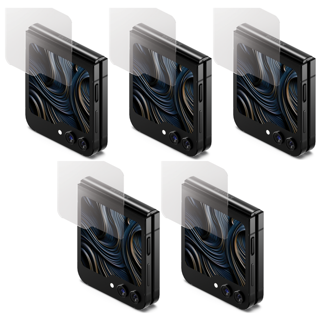 5x Cygnett OpticShield Tempered Glass Screen Protector for Samsung Galaxy Z Flip 6 (Bulk Pack)