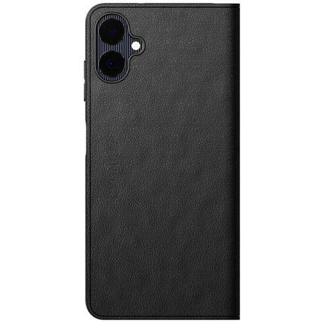 Cygnett UrbanWallet Case for Samsung Galaxy A06 4G Leather Card Slots Stand Cover in Black
