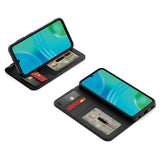 Cygnett UrbanWallet Case for Samsung Galaxy A06 4G Leather Card Slots Stand Cover in Black