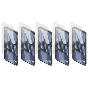 5x Cygnett Tough ScreenGuard Tempered Glass Screen Protector for Samsung S25+ Mobile Phones (Bulk Pack)