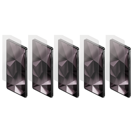 5x Cygnett Tough ScreenGuard Tempered Glass Screen Protector for Samsung S25 Ultra (Bulk Pack)