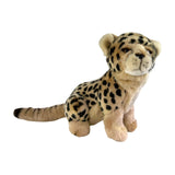 Bocchetta Calypso 26cm Sitting Cheetah Cub Plush Toy (Realistic Stuffed Animal Wildlife Gift)