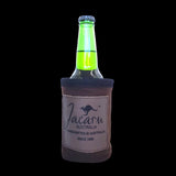 Jacaru 5068 Oilskin Stubby Holder - Wool Lined Can Cooler (Made in Australia)