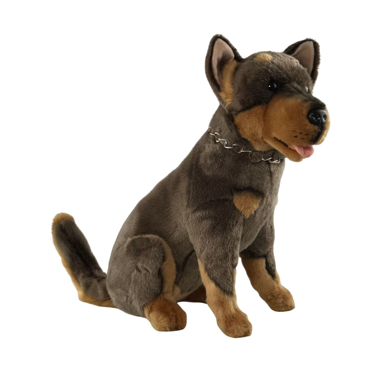 Bocchetta Cannon 38cm Sitting Kelpie Plush Toy (Australian Stuffed Animal Dog Gift)