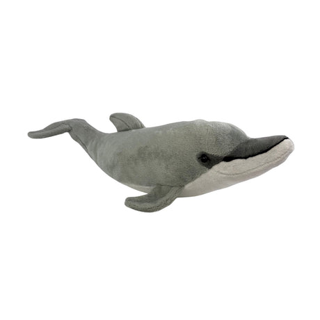 Bocchetta Celia 40cm Bottlenose Dolphin Plush Toy (Realistic Stuffed Animal Sea Life Gift)