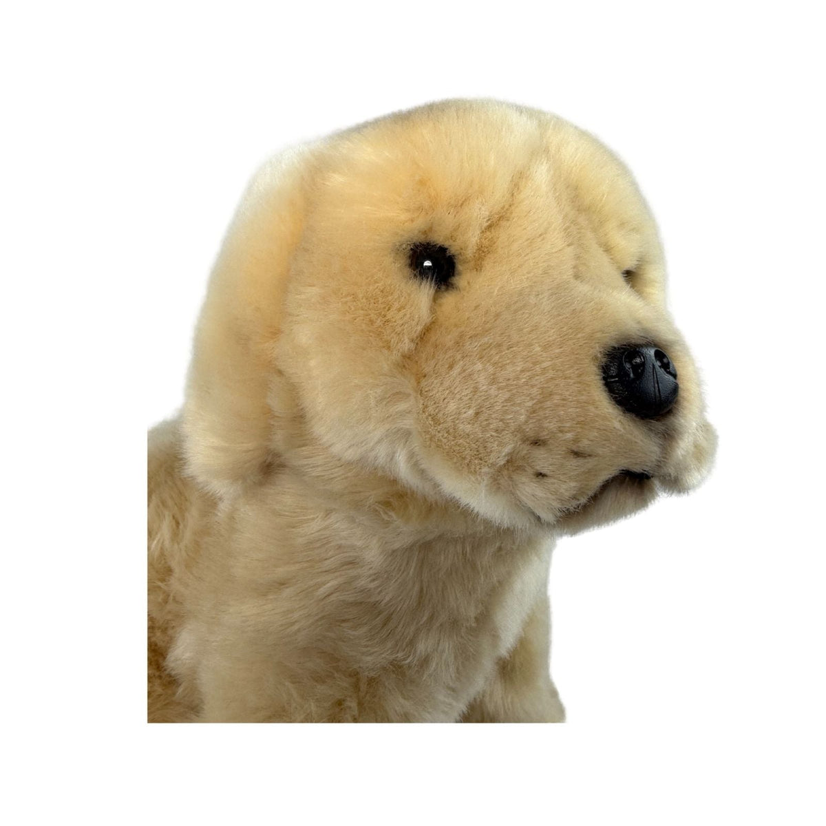 Bocchetta Chanel 26cm Sitting Golden Retriever Plush Toy (Realistic Stuffed Animal Dog Gift)