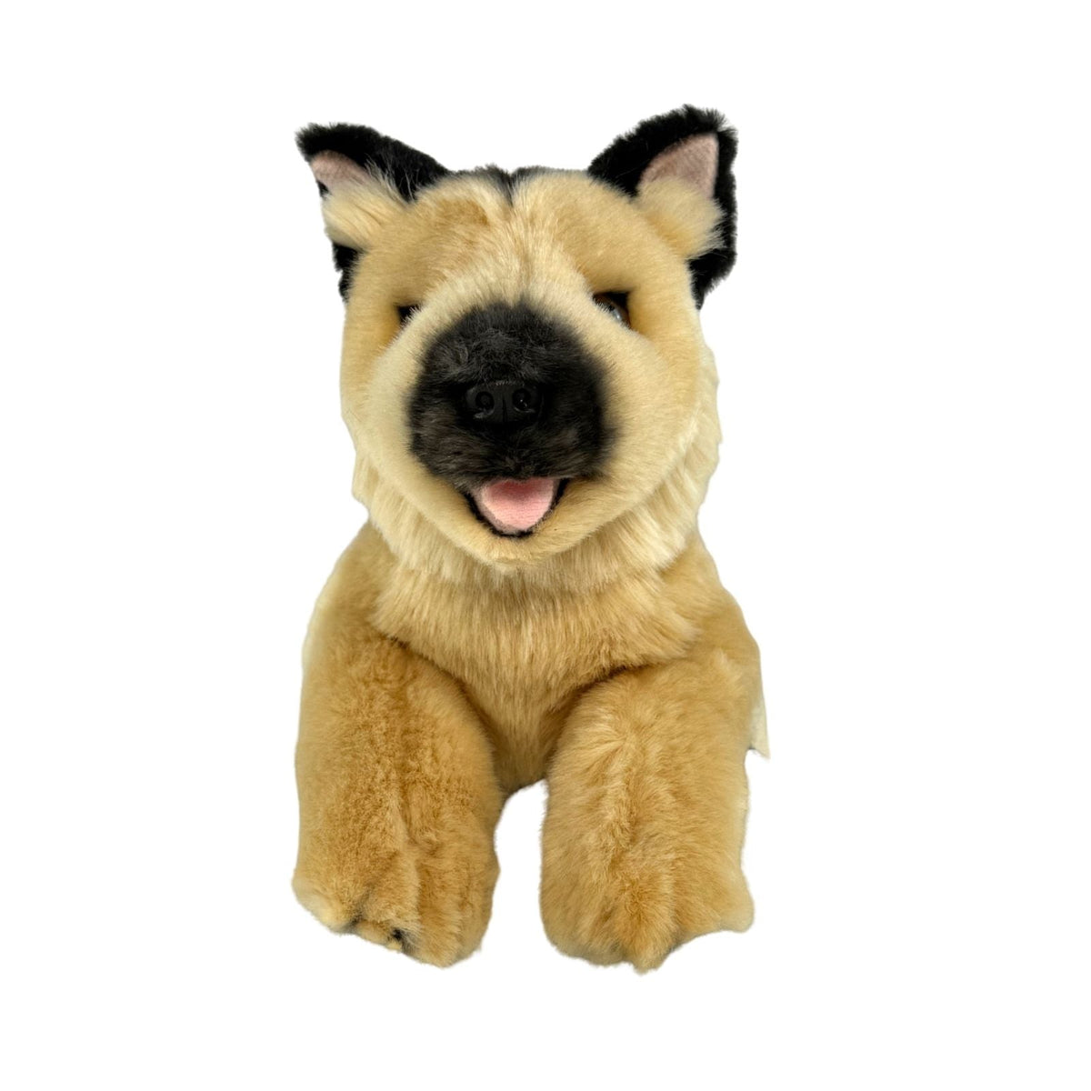 Bocchetta Chief 28cm Floppy German Shepherd Plush Toy (Realistic Stuffed Animal Dog Gift)