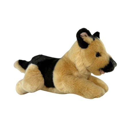 Bocchetta Chief 28cm Floppy German Shepherd Plush Toy (Realistic Stuffed Animal Dog Gift)