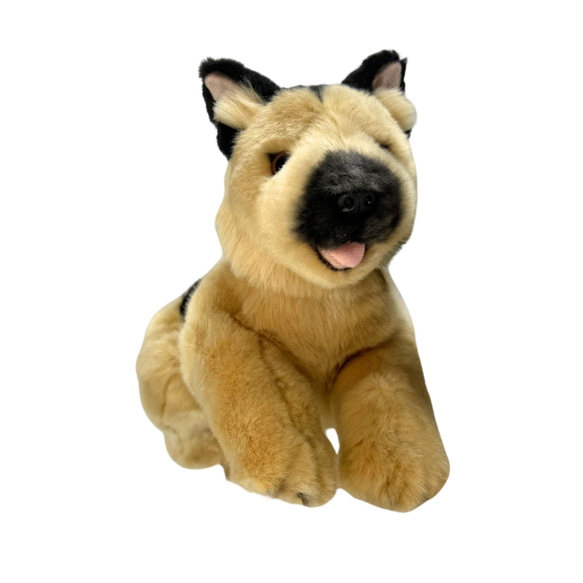 Bocchetta Chief 28cm Floppy German Shepherd Plush Toy (Realistic Stuffed Animal Dog Gift)