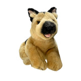 Bocchetta Chief 28cm Floppy German Shepherd Plush Toy (Realistic Stuffed Animal Dog Gift)