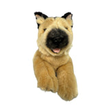 Bocchetta Chief 28cm Floppy German Shepherd Plush Toy (Realistic Stuffed Animal Dog Gift)
