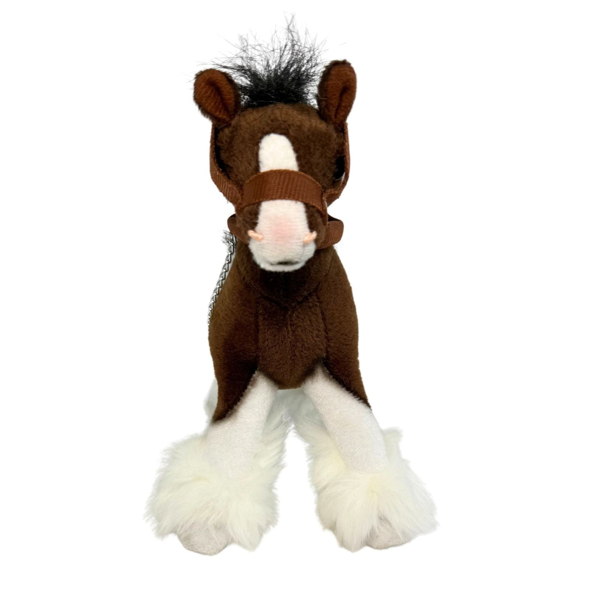 Bocchetta Clyde 20cm Clydesdale Horse Plush Toy (Realistic Stuffed Animal Farm Gift)