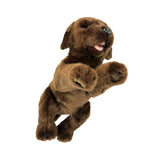 Bocchetta Coco 28cm Floppy Labrador Puppy Plush Toy - Brown (Realistic Stuffed Animal Dog Gift)