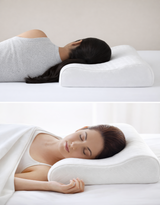 Hotel Living Bamboo 3 Layer Adjustable Memory Foam Pillow - White (Queen, 66 x 41cm)