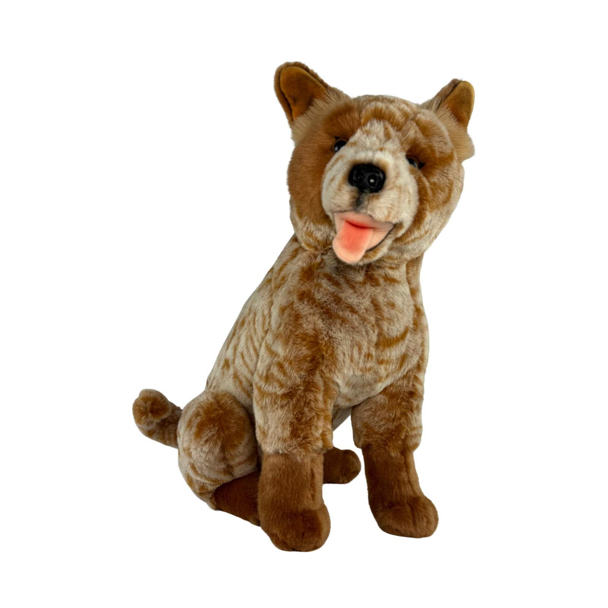 Bocchetta Copper 41cm Sitting Red Heeler Cattle Dog Plush Toy (Australian Stuffed Animal Gift)
