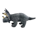 Bocchetta Crestor 33cm Triceratops Dinosaur Plush Toy (Realistic Stuffed Animal Dino Gift)