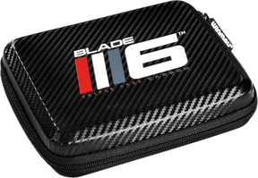 Winmau Blade 6 XL Dart Case - Holds 6 Assembled Darts (Dart Wallet)