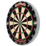 Winmau Diamond Plus Dartboard 450mm Pro Bristle Board WDF Spec Staple-Free