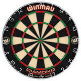 Winmau Diamond Plus Dartboard 450mm Pro Bristle Board WDF Spec Staple-Free