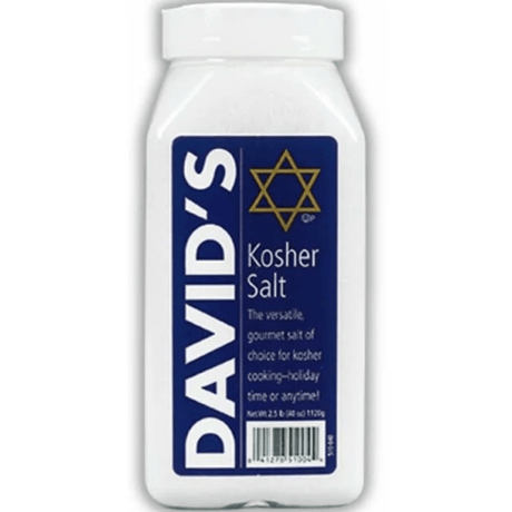 4x David's Kosher Salt 1.13kg Bulk Pack - Premium Quality
