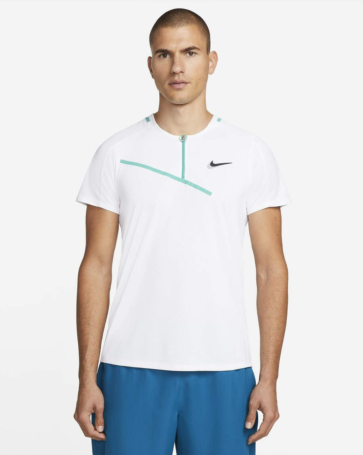 Nike Court Slam Mens Tennis Polo Shirt (Tournament Top)