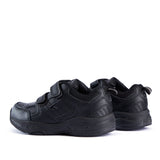 Sfida Defy Senior Leather V Strap Sneakers - Black (Cross Trainer Shoes)
