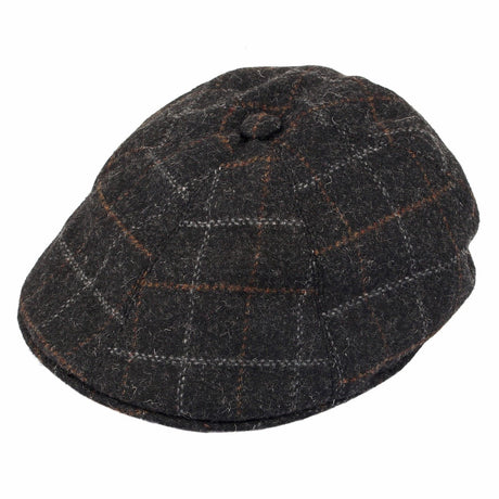 Dents Window Pane Check Driver Cap Driving Cabbie Quilted Satin 1-3037