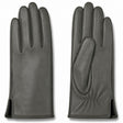 Dents Womens Classic Leather Gloves - Dark Khaki (Warm Soft Smooth Grain)