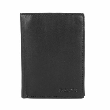 DENTS WALLET Genuine Italian LEATHER Mens Credit Card Holder Bifold GIFT BOX