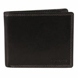 DENTS WALLET Genuine Italian LEATHER Mens Credit Card Holder Bifold GIFT BOX