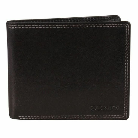 DENTS WALLET Genuine Italian LEATHER Mens Credit Card Holder Bifold GIFT BOX