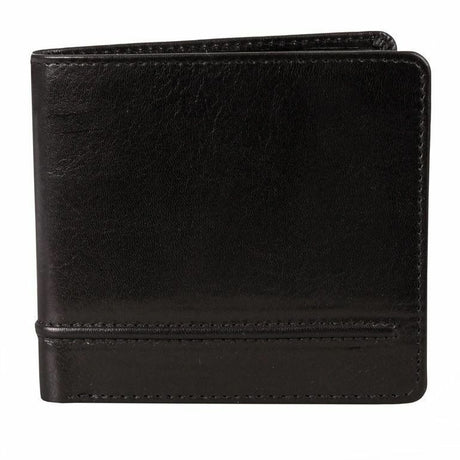 DENTS WALLET Genuine Italian LEATHER Mens Credit Card Holder Bifold GIFT BOX