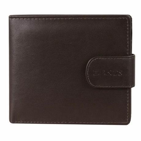 DENTS WALLET Genuine Italian LEATHER Mens Credit Card Holder Bifold GIFT BOX