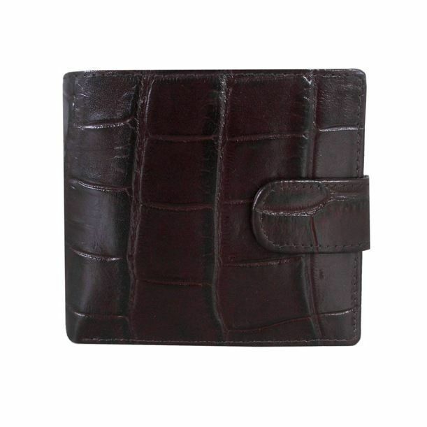 DENTS WALLET Genuine Italian LEATHER Mens Credit Card Holder Bifold GIFT BOX