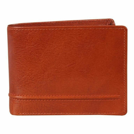 DENTS WALLET Genuine Italian LEATHER Mens Credit Card Holder Bifold GIFT BOX
