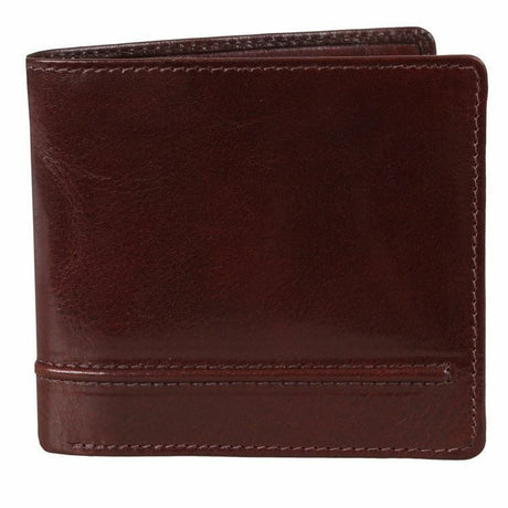 DENTS WALLET Genuine Italian LEATHER Mens Credit Card Holder Bifold GIFT BOX