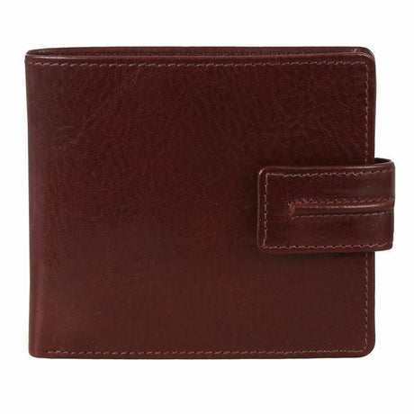 DENTS WALLET Genuine Italian LEATHER Mens Credit Card Holder Bifold GIFT BOX