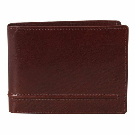 DENTS WALLET Genuine Italian LEATHER Mens Credit Card Holder Bifold GIFT BOX