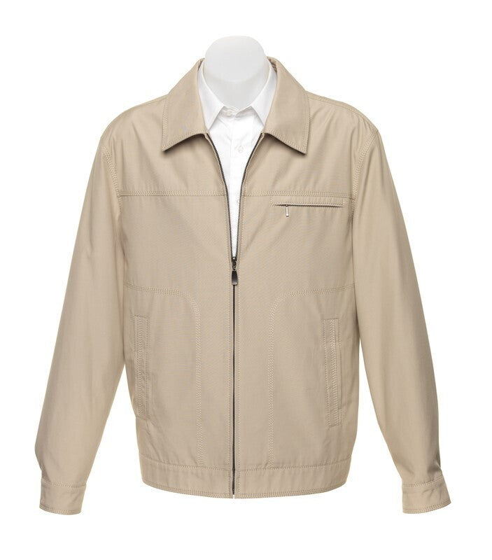 Daniel Hechter Mens Sam Jacket Coat Full Zip Lined Blazer Warm Winter Casual - Beige