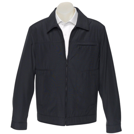 Daniel Hechter Mens Sam Jacket Coat Full Zip Lined Blazer Warm Winter Casual - Black