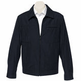 Daniel Hechter Sam Mens Full Zip Lined Blazer Jacket - Black (Warm Winter Casual Coat)